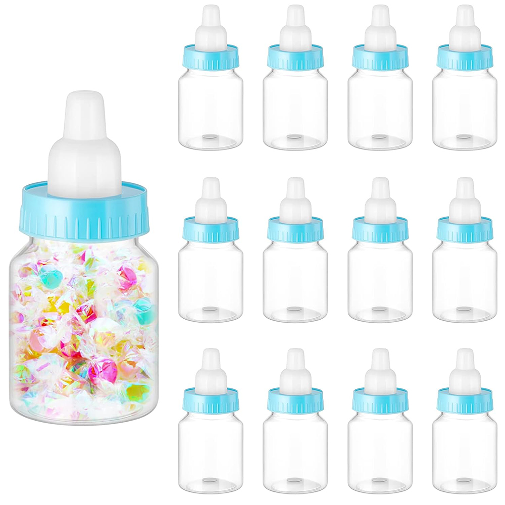 Baby Food Bottle - 12 pezzi Biberon Baby Shower Bomboniera