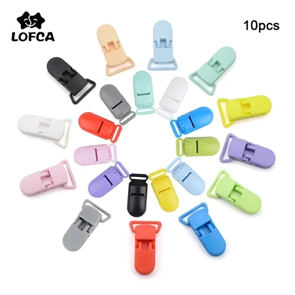 Baby Food Pacifier - LOFCA 10 pz Clip Ciuccio Per