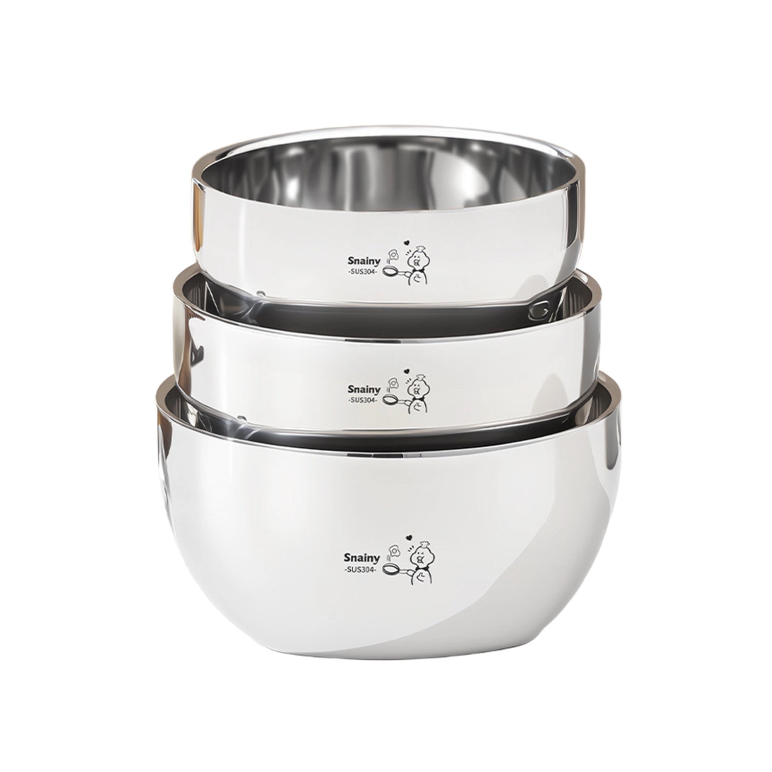Baby Food Bowl - Ciotola in Acciaio Inox 304 da
