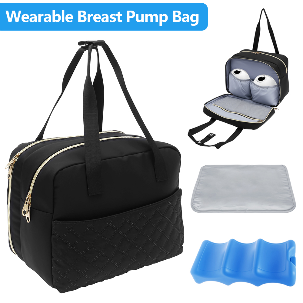 Baby Food Zip Lock Bag - Borsa per tiralatte portatile con scomparto