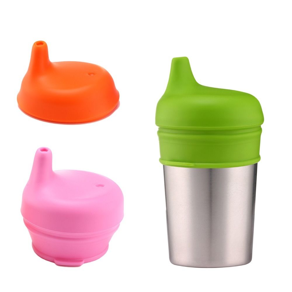 Coperchi per tazze Sippy in Si - Baby Food Bottle recensione e prezzo