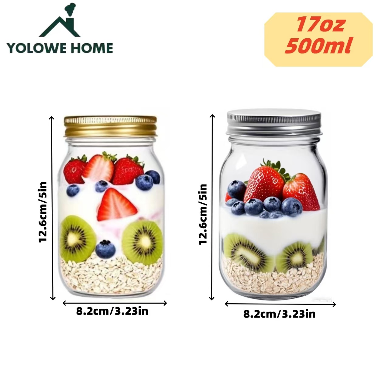 Set da 6 o 12 Pezzi, Barattoli - Baby Food Jars Glass recensione e prezzo