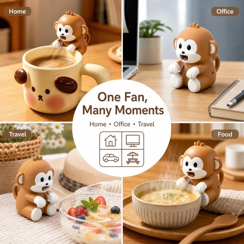 Ventilatore Portatile a Forma  - Baby Food Home recensione e prezzo