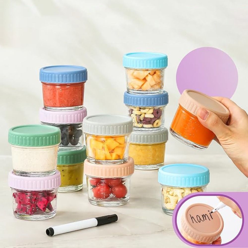 6 pezzi barattolo di vetro per - Baby Food Jars Glass recensione e prezzo