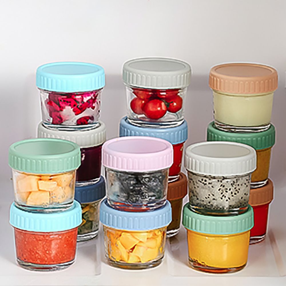 Set di 6 Barattoli in Vetro pe - Baby Food Jars Glass recensione e prezzo