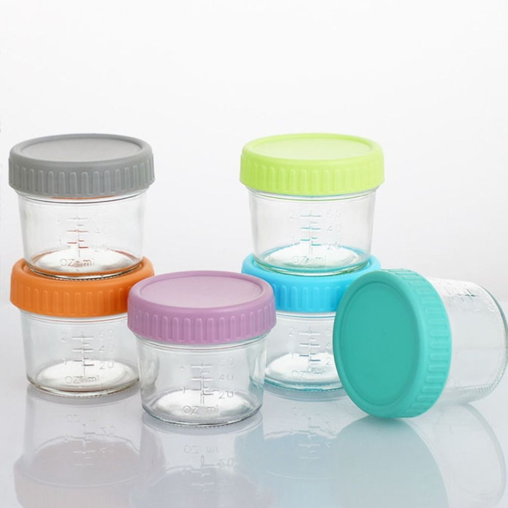 Set di 6 Barattoli in Vetro pe - Baby Food Jars Glass recensione e prezzo