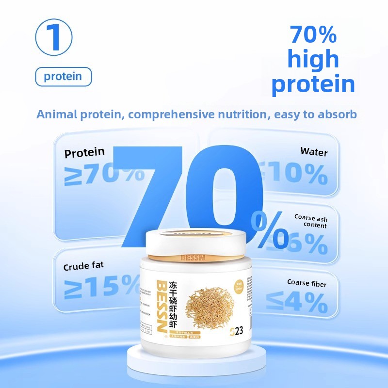 BESSN Krill e gamberetti liofi - Baby Food High In Protein recensione e prezzo