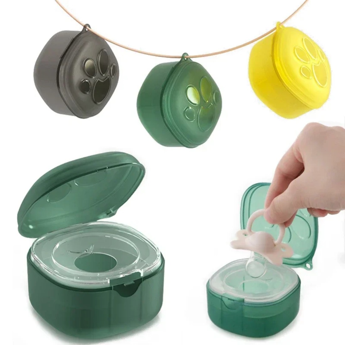 Scatola per ciuccio in silicon - Baby Food Pacifier recensione e prezzo