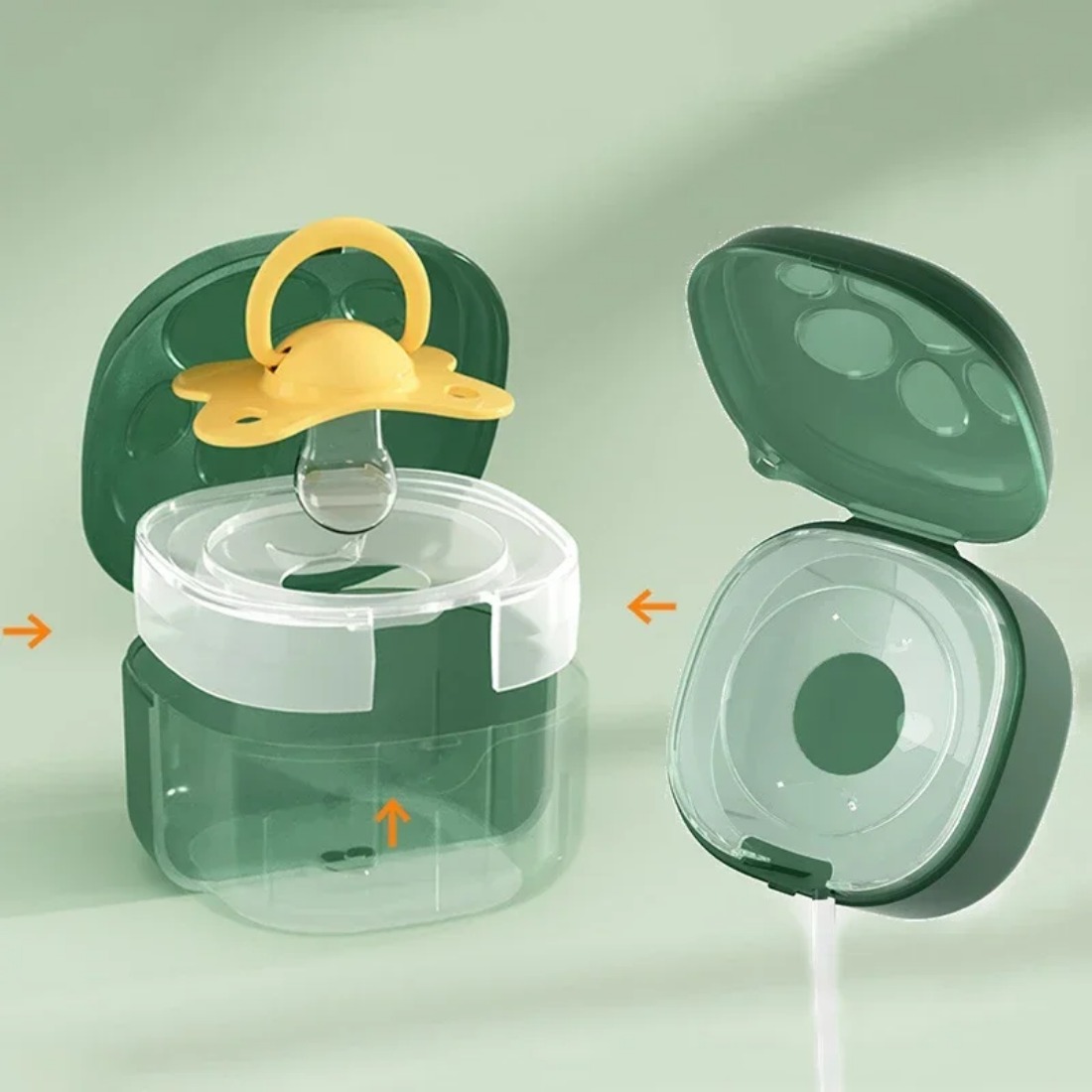 Scatola per ciuccio in silicon - Baby Food Pacifier recensione e prezzo
