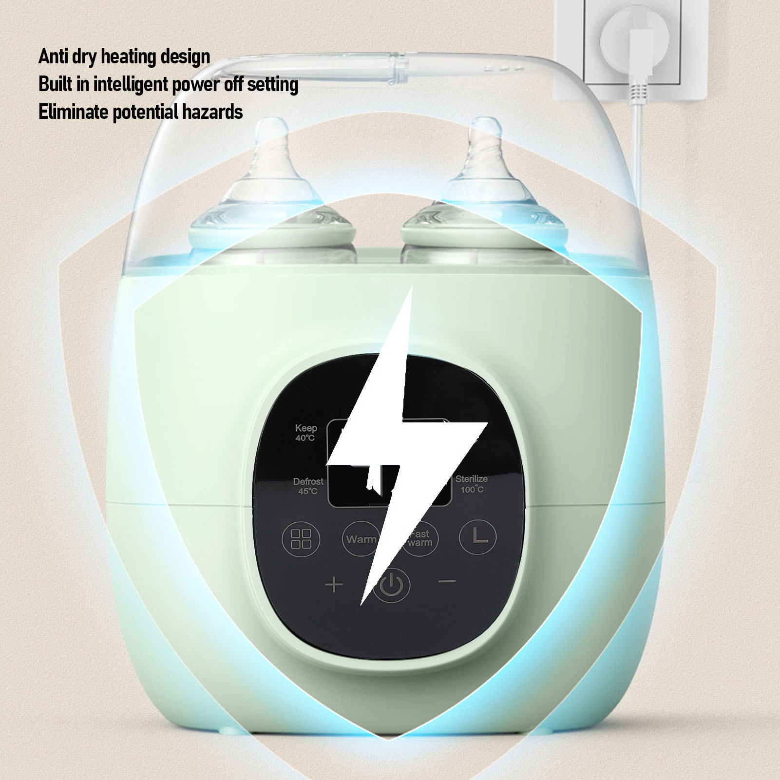 Scaldabiberon 200W PP Multifun - Baby Food Bottle recensione e prezzo